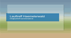 Desktop Screenshot of lauftreff-haemelerwald.de